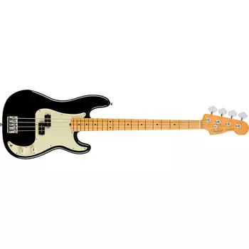 Басс гитара Fender American Professional II Precision Bass with Maple Fretboard - Black