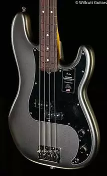 Басс гитара Fender American Professional II Precision Bass Mercury Rosewood Fingerboard Bass Guitar-US210087640-8.85 lbs