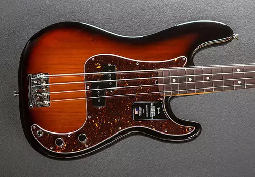 Басс гитара Fender American Professional II Precision Bass - 3 Color Sunburst w/Rosewood