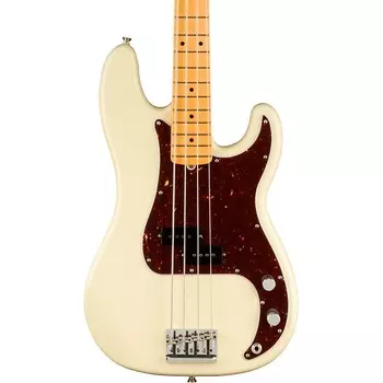 Басс гитара Fender American Professional II Precision Bass - Olympic White, Maple Fretboard