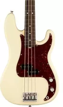 Басс гитара Fender American Professional II Precision Bass RW Olympic White w/case