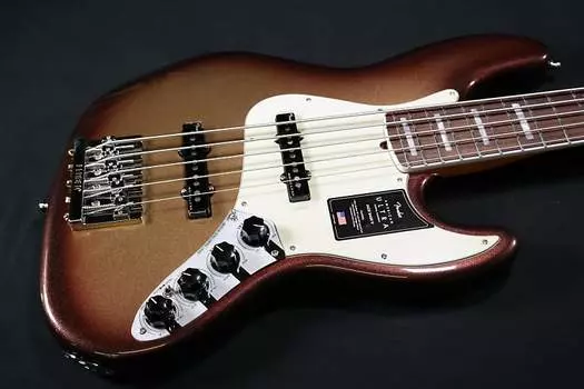 Басс гитара Fender American Ultra Jazz Bass V - Rosewood Fingerboard - Mocha Burst 182