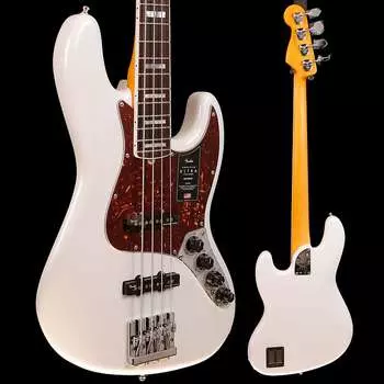 Басс гитара Fender American Ultra Jazz Bass, Rosewood Fb, Arctic Pearl