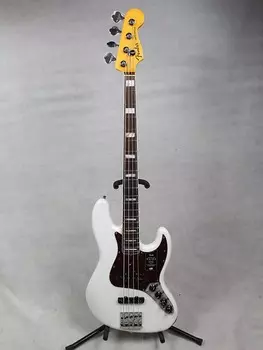 Басс гитара Fender American Ultra Jazz Bass Arctic Pearl w/ Elite Molded Case