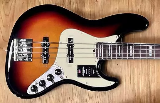 Басс гитара Fender American Ultra Jazz, Ultra Burst / Rosewood