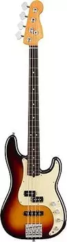 Басс гитара Fender American Ultra Precision Bass Rosewood Fingerboard Ultraburst with Case