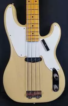 Басс гитара Fender American Vintage II 1954 Precision Bass, Ash Body, Maple FB, Vintage Blonde 2023