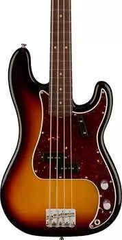 Басс гитара Fender American Vintage II 1960 Precision Bass Guitar, 3-Color Sunburst w/ Case