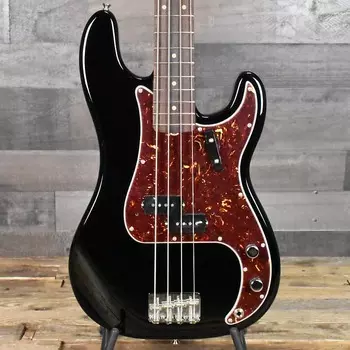 Басс гитара Fender American Vintage II 1960 Precision Bass, Rosewood Fingerboard - Black with Hard Shell Case