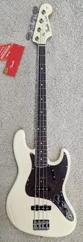 Басс гитара Fender American Vintage II 1966 4-String Jazz Bass, Olympic White with HS Case