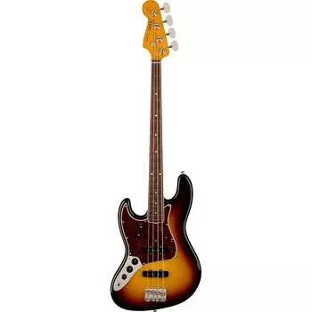 Басс гитара Fender American Vintage II 1966 Left-Handed Jazz Bass Guitar - Rosewood Fingerboard, 3-Color Sunburst