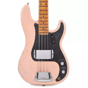 Басс гитара Fender Custom Shop 1957 Precision Bass Ash Relic Aged Trans Shell Pink