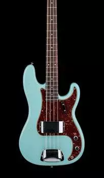 Басс гитара Fender Custom Shop '63 P Bass Journeyman Relic - Aged Daphne Blue #69360