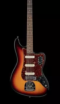 Басс гитара Fender Custom Shop Bass VI Journeyman Relic - Aged 3-Color Sunburst #73009