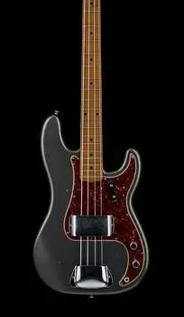 Басс гитара Fender Custom Shop Empire 58 Precision Bass Journeyman Relic - Aged Charcoal Frost Metallic #74564