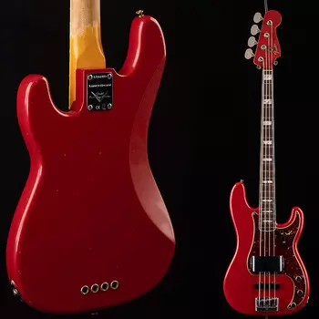 Басс гитара Fender Custom Shop LTD Precision Bass Special Journeyman Aged Dakota Red 989