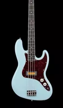 Басс гитара Fender Gold Foil Jazz Bass - Sonic Blue #08071