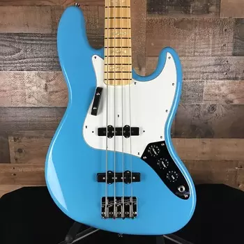 Басс гитара Fender Made in Japan Limited International Color Jazz Bass, Maui Blue, #663