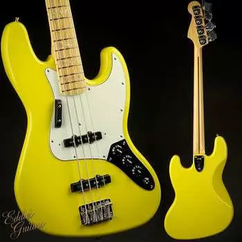 Басс гитара Fender Made in Japan Limited International Color Jazz Bass - Monaco Yellow