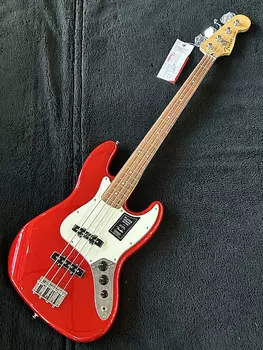 Басс гитара Fender Player Jazz Bass 2023 - Pau Ferro Candy Apple Red #MX23069745 9 lbs 1.7 oz