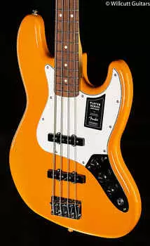 Басс гитара Fender Player Jazz Bass Capri Orange Bass Guitar-MX22013660-8.57 lbs
