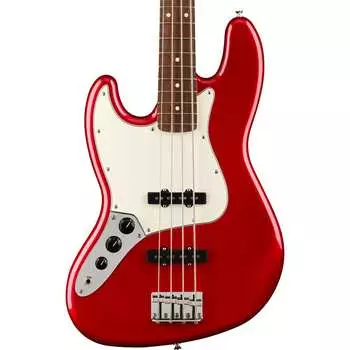 Басс гитара Fender Player Jazz Bass Guitar, Lefty, Pau Ferro, Candy Apple Red
