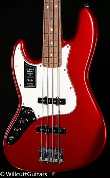 Басс гитара Fender Player Jazz Bass Pau Ferro Fingerboard Candy Apple Red Lefty
