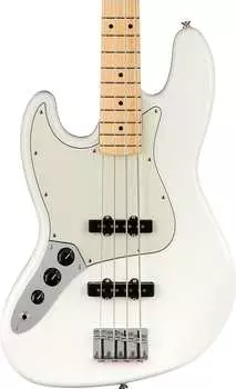 Басс гитара Fender Player Jazz Left-Handed Bass Maple FB, Polar White