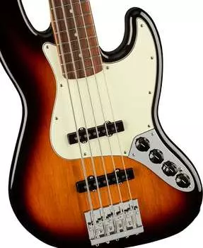 Басс гитара Fender Player Plus Active Jazz Bass V 5-String PF 3-Tone Sunburst