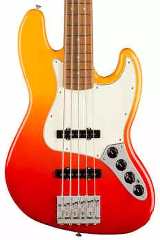 Басс гитара Fender Player Plus Jazz Bass V, Pau Ferro Fingerboard - Tequila Sunrise