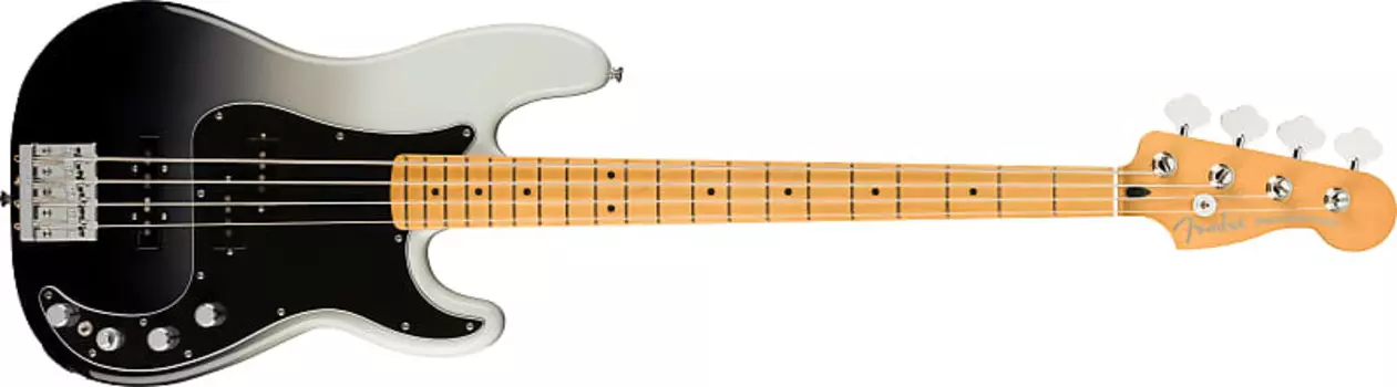 Басс гитара Fender Player Plus Precision Bass, Maple Fingerboard, Silver Smoke 0147362336