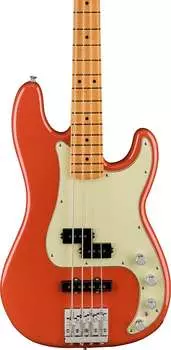 Басс гитара Fender Player Plus Precision Bass, Maple Fingerboard, Fiesta Red w/ DLX Gig Bag