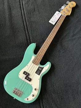 Басс гитара Fender Player Precision Bass PF Sea Foam Green #MX23056600 8 lbs 11.9 oz.
