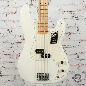 Басс гитара Fender Player Precision Bass Polar White