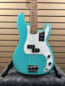 Басс гитара Fender Player Precision Bass - Sea Foam Green Pau Ferro Fingerboard & PLEK*D #063