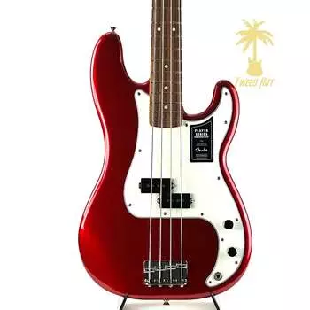 Басс гитара Fender Player Precision Bass with Pau Ferro Fretboard - Candy Apple Red