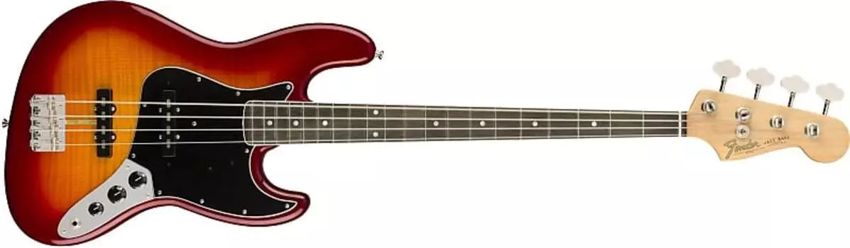 Басс гитара Fender Rarities Flame Ash Top Jazz Bass Plasma Red Burst Ser#US19099291