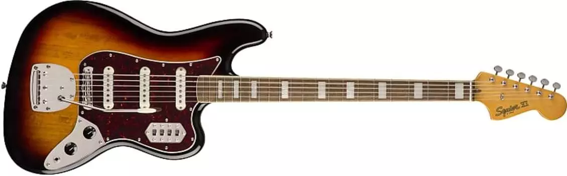 Басс гитара Fender Squier Classic Vibe Bass VI 6-String Electric Bass, 3-Color Sunburst