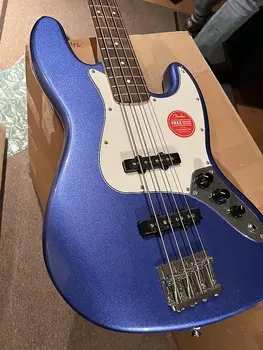 Басс гитара Fender Squire 2021 Contemporary jazz bass Ocean Blue Metallic Sparkle