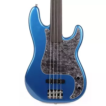 Басс гитара Fender Tony Franklin Fretless Precision Bass Lake Placid Blue