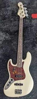Басс гитара Fender USA American Vintage II 1966 Jazz Bass Left-Hand, RW board, Olympic White