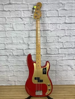 Басс гитара Fender Vintera '50s Precision Bass with Maple Fretboard - Dakota Red