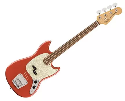 Басс гитара Fender Vintera '60s Mustang Bass - Fiesta Red w/ Pau Ferro FB