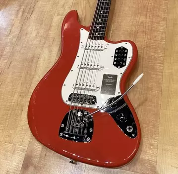 Басс гитара Fender Vintera II '60s Bass VI 6-String Bass Guitar Fiesta Red
