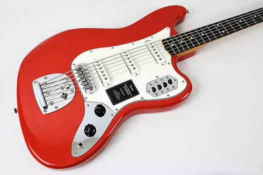 Басс гитара Fender Vintera II '60s Bass VI with Rosewood Fretboard - Fiesta Red