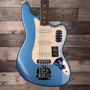 Басс гитара Fender Vintera II '60s Bass VI, Rosewood Fingerboard, Lake Placid Blue