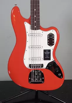 Басс гитара Fender Vintera II 60s Bass VI, Fiesta Red W/ Deluxe Gig Bag