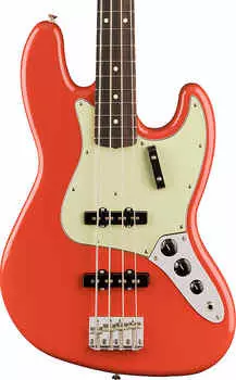 Басс гитара Fender Vintera II 60s Jazz Electric Bass. Rosewood Fingerboard, Fiesta Red