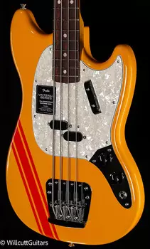 Басс гитара Fender Vintera II '70s Competition Mustang Bass Rosewood Fingerboard Competition Orange