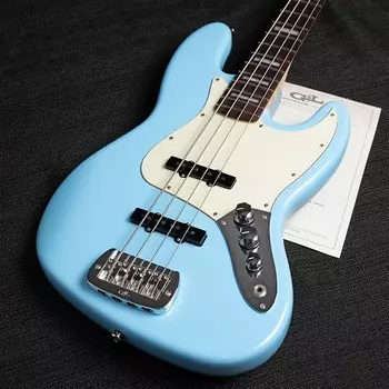 Басс гитара G&L JB Himalayan Blue 2022 Bass w/ Hardshell Case